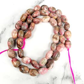 Rhodochrosite Stone Beads Strand for Fashion Women Necklace Bracelet Earrings Jewelry Making