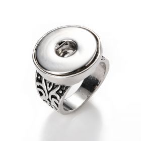 Pretty Snap Button Ring Snap Jewelry Charm Chunks fits Snap Button Snap Jewelry Size 10