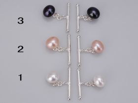 10-10.5mm Pearl Cufflinks Christmas Gift with Cheap Prices Wholesale