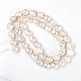 6-7mm White Fresh water Pearl Loose Beads Strand for Jewelry Making