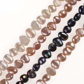 4-5mm Baroque Nugget Cultured Real Freshwater Pearl Strands 15 INCH