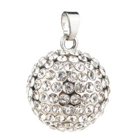 Harmony Angel Caller 23mm Sound Music Bell Pregnancy Rhinestone Ball Pendant Jewelry