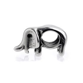 Stainless Steel Elephant Shape Beads for DIY Jewelry Making Accessories